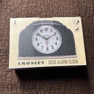 Crowley Art Deco alarm clock